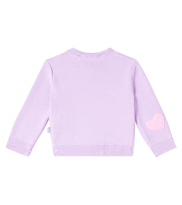 Baby Cardigan aus Baumwolle und Wolle | Stella McCartney Kids