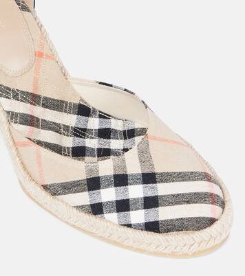 حذاء إسبادريل ويدج LF Mews 90 | Burberry