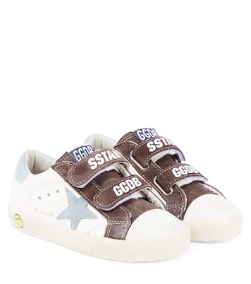 Old School leather and suede sneakers | Golden Goose Kids