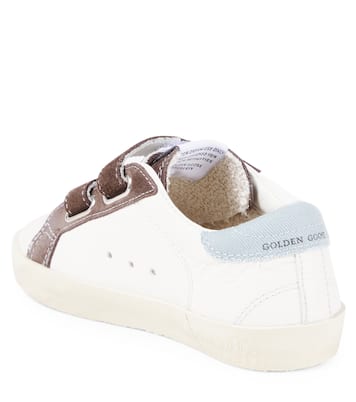 Old School leather and suede sneakers | Golden Goose Kids