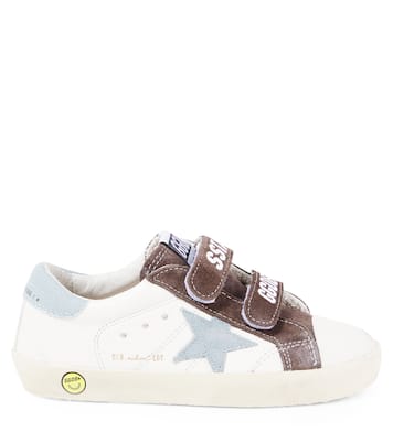 Old School leather and suede sneakers | Golden Goose Kids