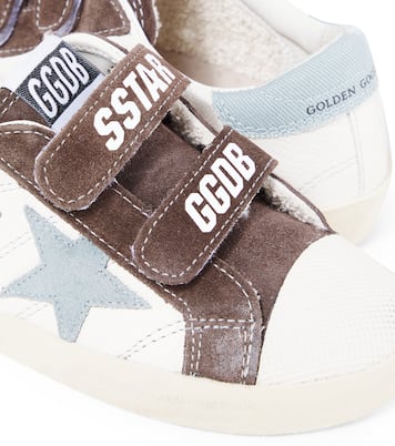 Old School leather and suede sneakers | Golden Goose Kids