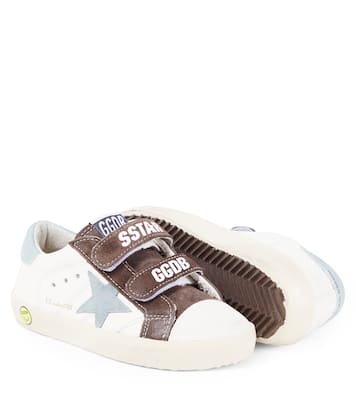Old School leather and suede sneakers | Golden Goose Kids