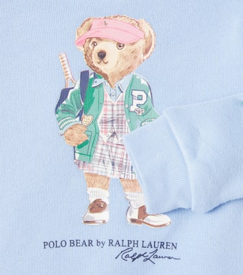 Baby Polo Bear cotton-blend fleece sweatshirt | Polo Ralph Lauren Kids