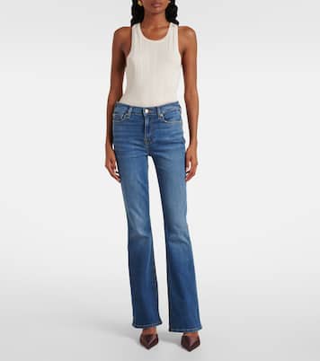 Mid-Rise Flared Jeans | 7 For All Mankind