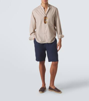 Linen shorts | Sunspel