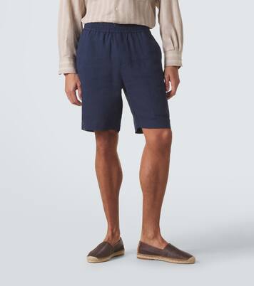 Linen shorts | Sunspel