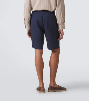 Linen shorts | Sunspel