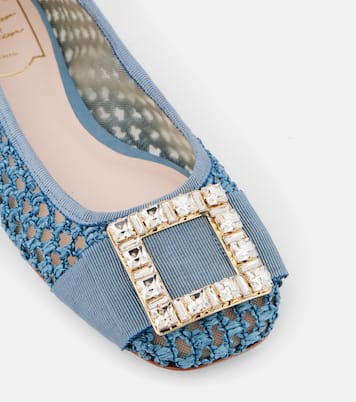 Tres Vivier embellished ballet flats | Roger Vivier