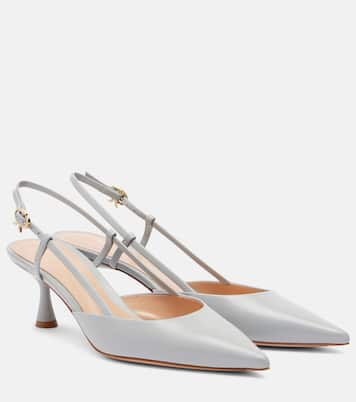Ascent 55 leather slingback pumps | Gianvito Rossi
