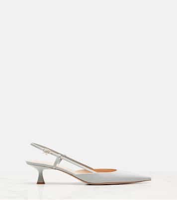 Ascent 55 leather slingback pumps | Gianvito Rossi