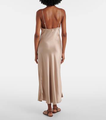 Robe Barb en satin | Leset