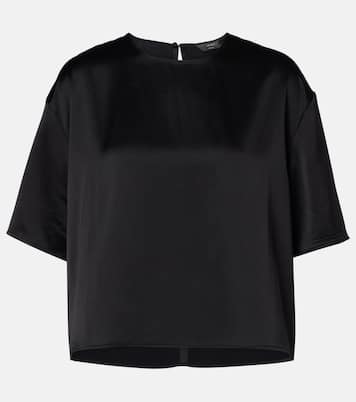 Barb satin T-shirt | Leset