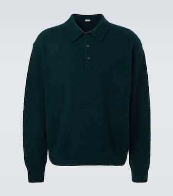 Cashmere polo sweater | A.Presse