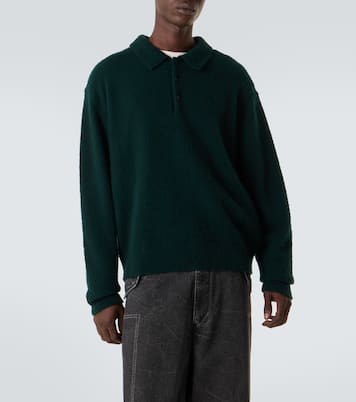 Cashmere polo sweater | A.Presse