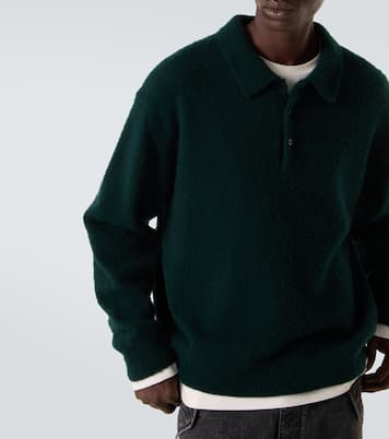 Cashmere polo sweater | A.Presse