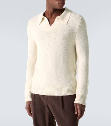 Cashmere polo sweater | Gabriela Hearst
