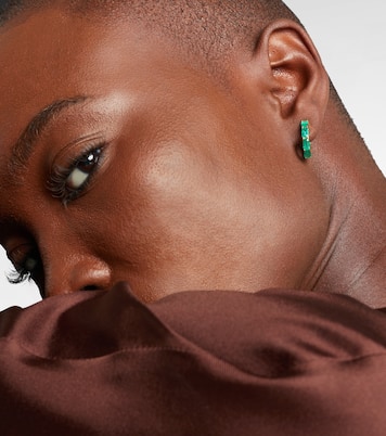 Boucles d'oreilles Hugie en or 18 ct et émeraudes | Shay Jewelry