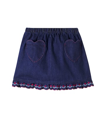 Baby Tessa cotton denim skirt | Bebe Organic