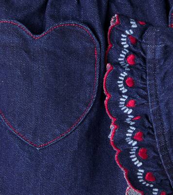 Baby Tessa cotton denim skirt | Bebe Organic