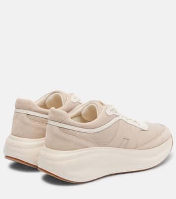 H696 leather platform sneakers  | Hogan