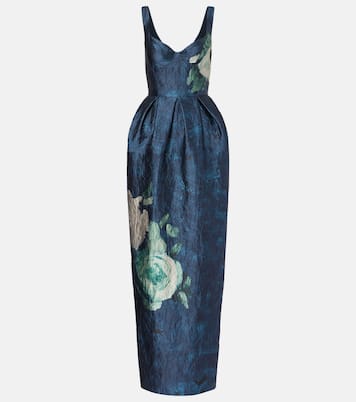 Robe aus Jacquard | Erdem