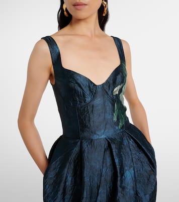 Robe aus Jacquard | Erdem