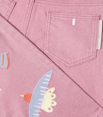 Appliqué wide-leg jeans | Stella McCartney Kids