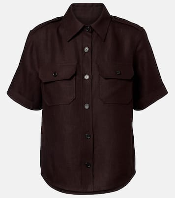 Annalisa linen shirt | Loro Piana