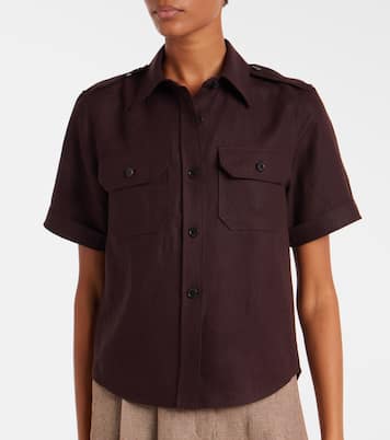 Annalisa linen shirt | Loro Piana