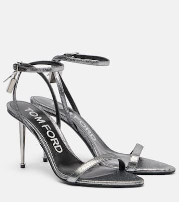 Padlock 85 metallic sandals | Tom Ford