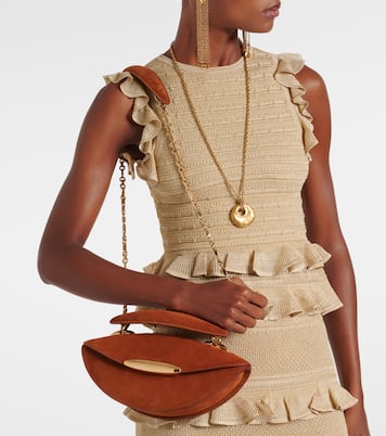 Wavelength suede tote bag | Zimmermann