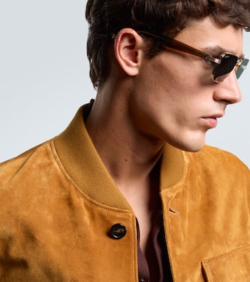 Lunettes de soleil Première De Cartier rectangulaires | Cartier Eyewear Collection