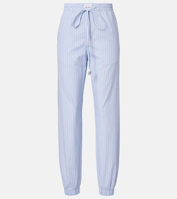 Striped cotton tapered pants | The Attico