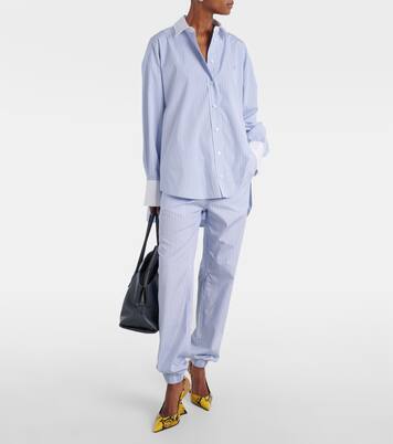 Striped cotton tapered pants | The Attico