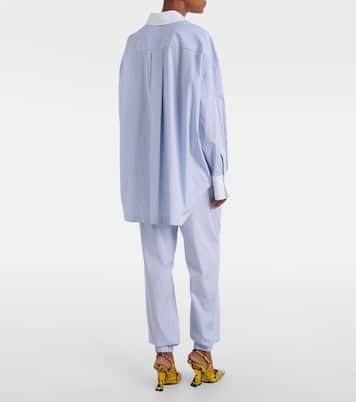 Striped cotton tapered pants | The Attico