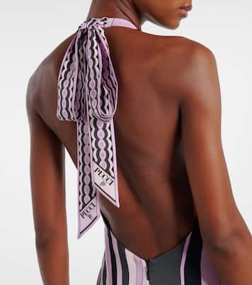 Robe Iride aus Satin | Pucci