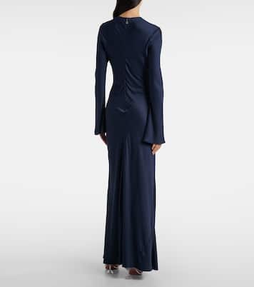 Robe aus Satin | Rotate