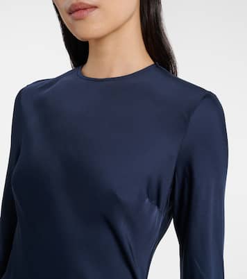 Robe aus Satin | Rotate