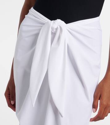 Gathered beach cover-up | Karla Colletto