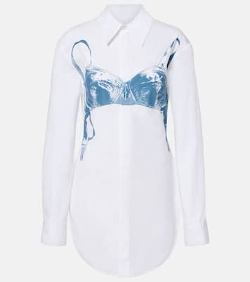 Chemise imprimée en coton mélangé | Jean Paul Gaultier