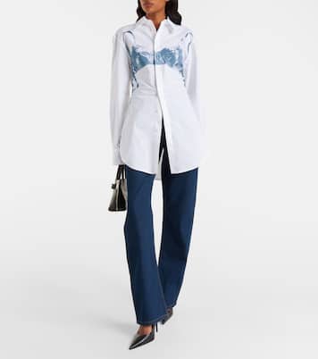 Chemise imprimée en coton mélangé | Jean Paul Gaultier