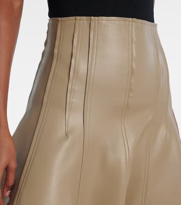 Flared midi skirt  | Norma Kamali