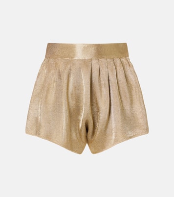 High-Rise Shorts aus Mesh | Alaïa