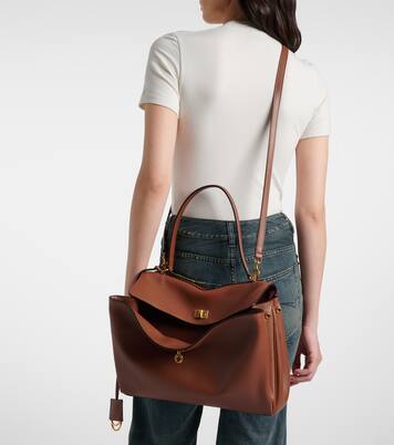 Rodeo Medium leather tote bag | Balenciaga