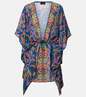 Paisley beach cover-up | Etro