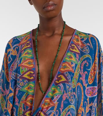 Paisley beach cover-up | Etro