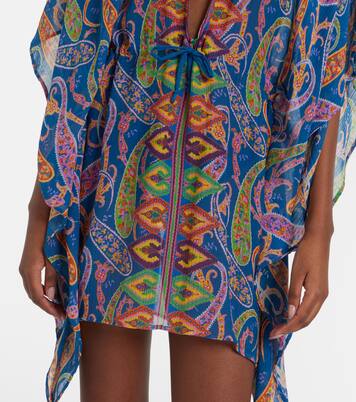 Paisley beach cover-up | Etro