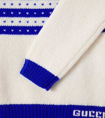Intarsia wool sweater | Gucci Kids