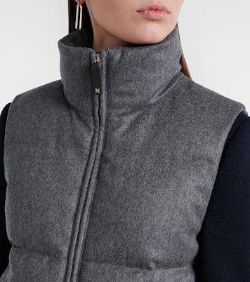 The Cube Amoroso cashmere down vest | Max Mara